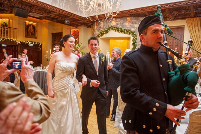 cabra castle real wedding ireland